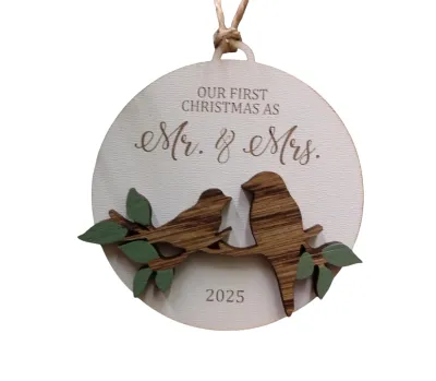 Our First Christmas Married Ornament