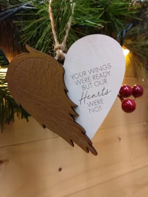 Your Wings Were Ready Ornament