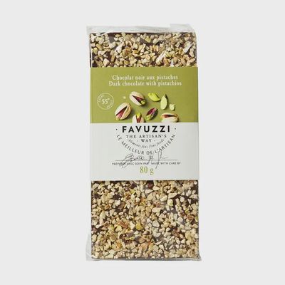 55% Cacao Pistachios Chocolate Bar