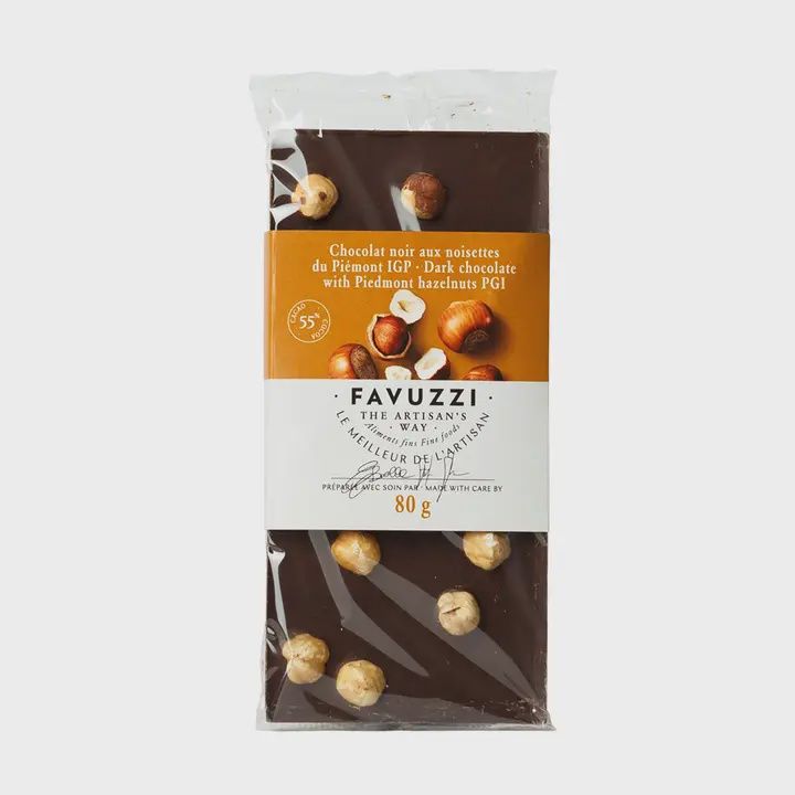 55% Cacao Hazelnuts Igp Chocolate Bar