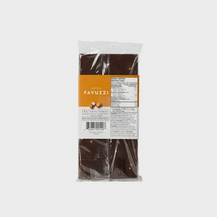 55% Cacao Hazelnuts Igp Chocolate Bar