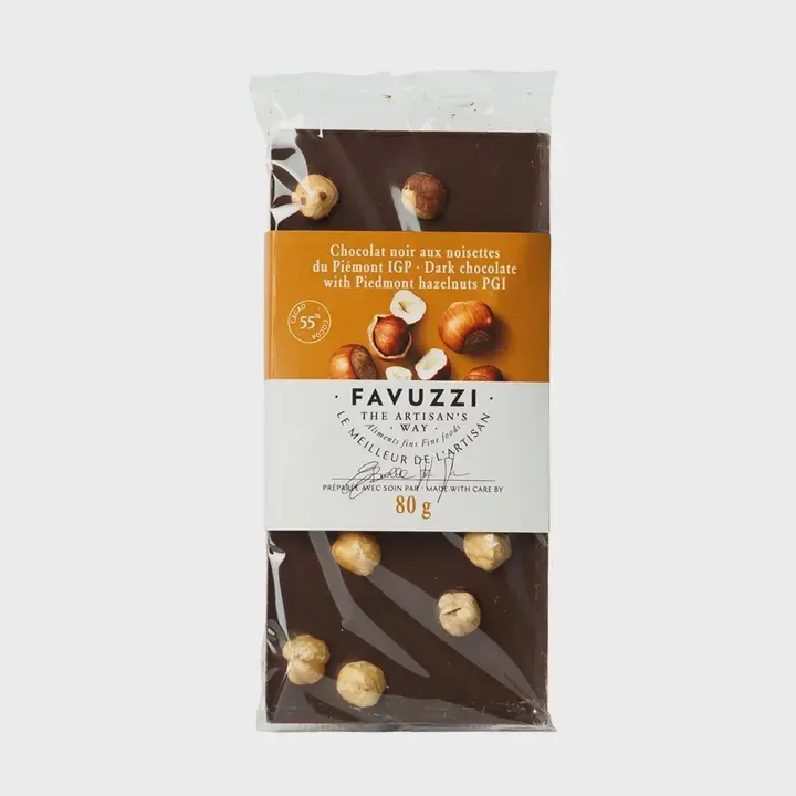 55% Cacao Hazelnuts Igp Chocolate Bar