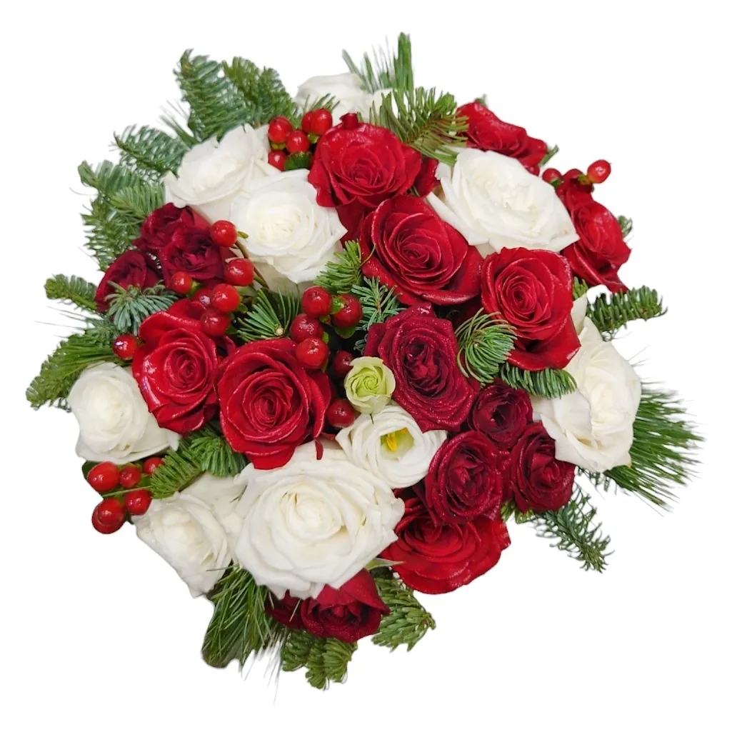 Very Merry Christmas Wedding Bouquet