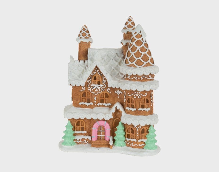 12.5" Gingerbread House