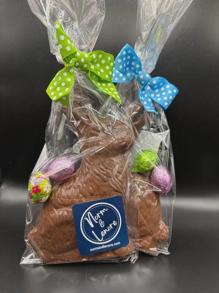 Easter Sitting Chocolate Bunny