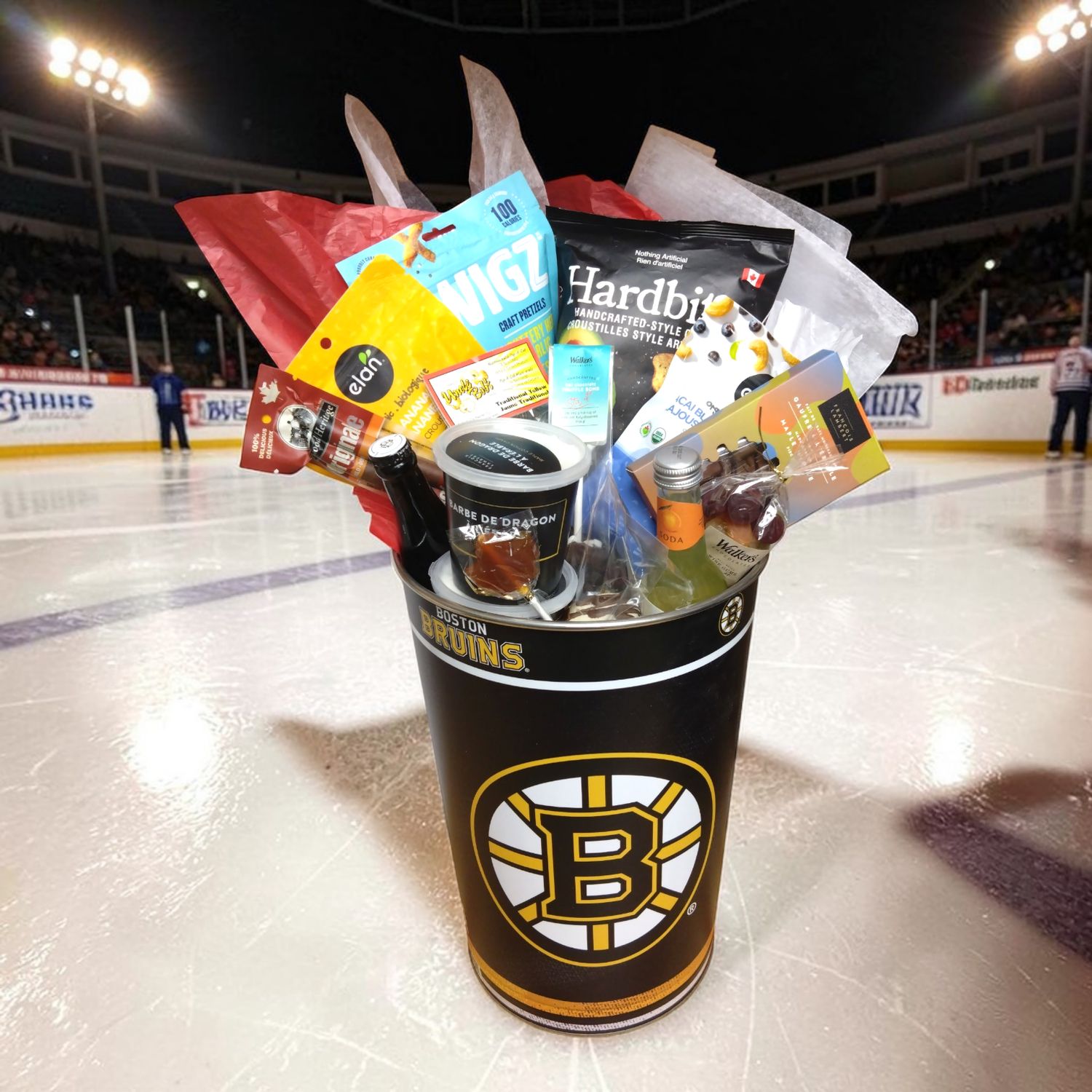 Boston Bruins Gift Basket