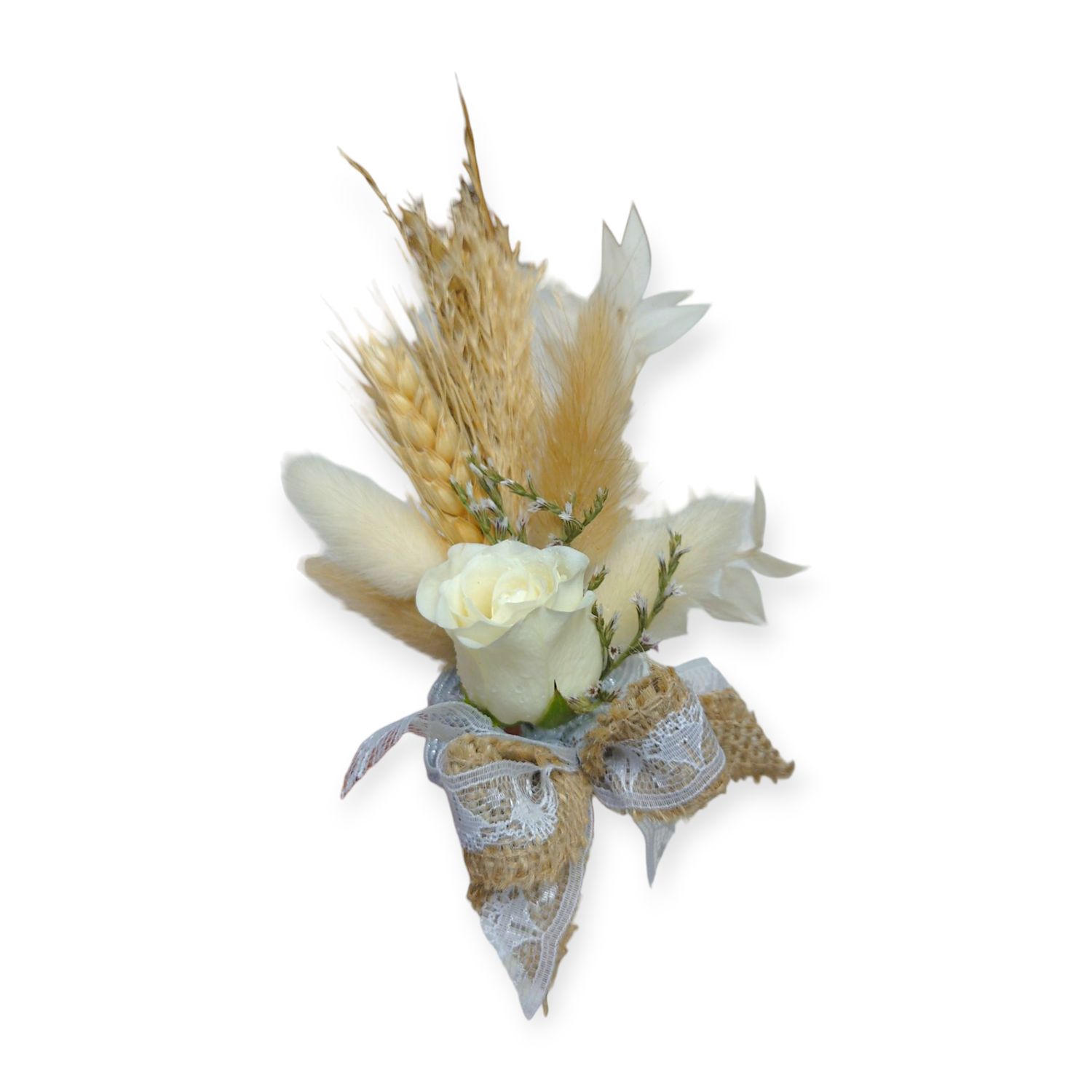 Vintage White Corsage