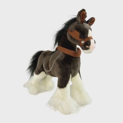 Rimsky the Clydesdale Horse Stuffed Animal