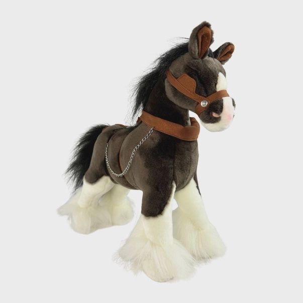 Rimsky the Clydesdale Horse Stuffed Animal