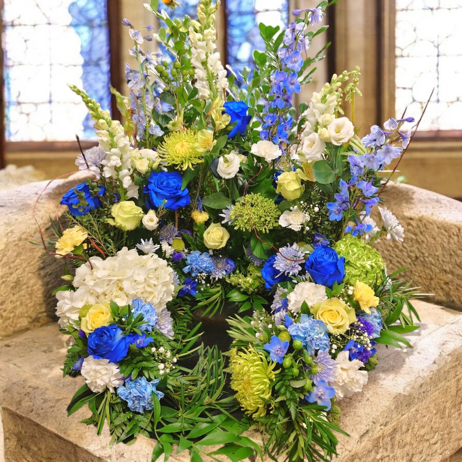 Emerald Blue Garden