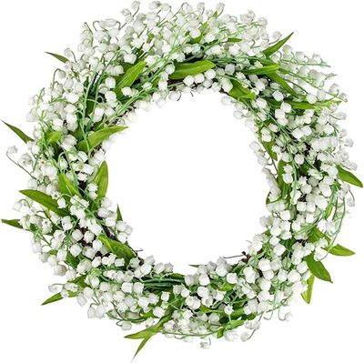 Lily of the Valley Wreath 16"