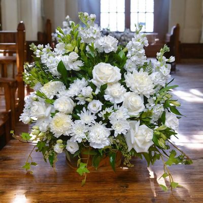 Ivy Flower Basket