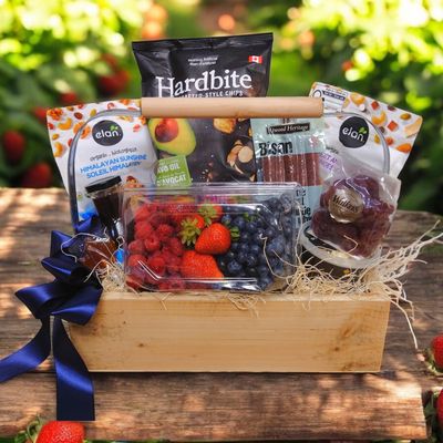 Berries and Treats Gift Basket