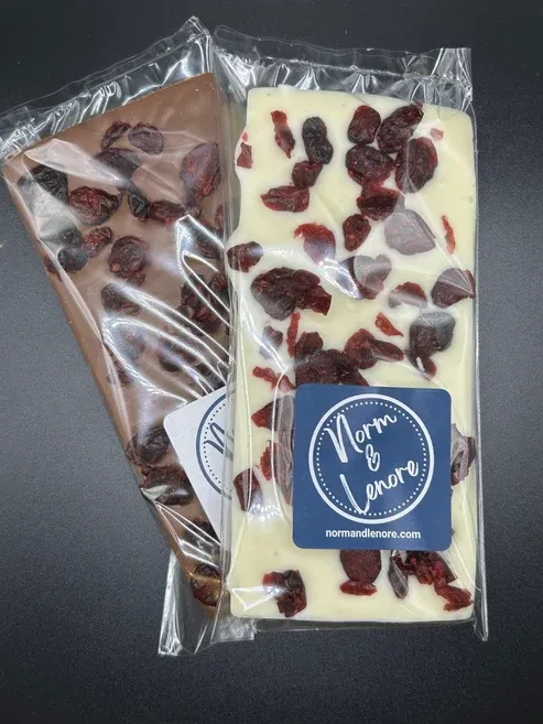 Milk Cranberry Chocolate Bar