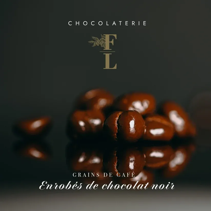 Coffee Beans coated with Dark Chocolate
