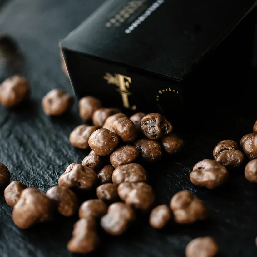 Coffee Beans coated with Milk Chocolate