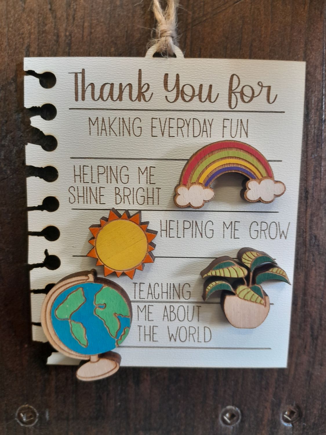 Thank You Teacher Ornament