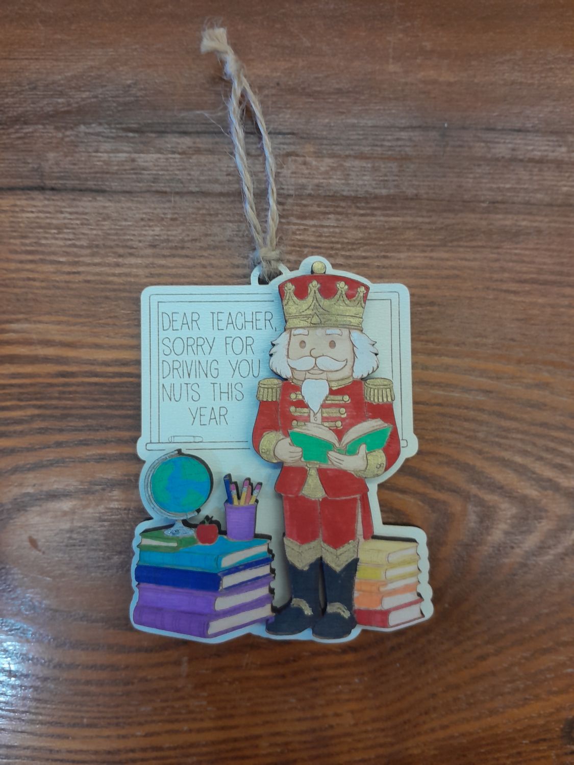 Nutcracker Teacher Ornament