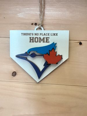 There's No Place Like Home Blue Jays Ornament