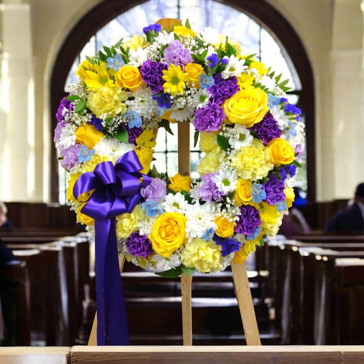 Cherished Memories Circle Wreath
