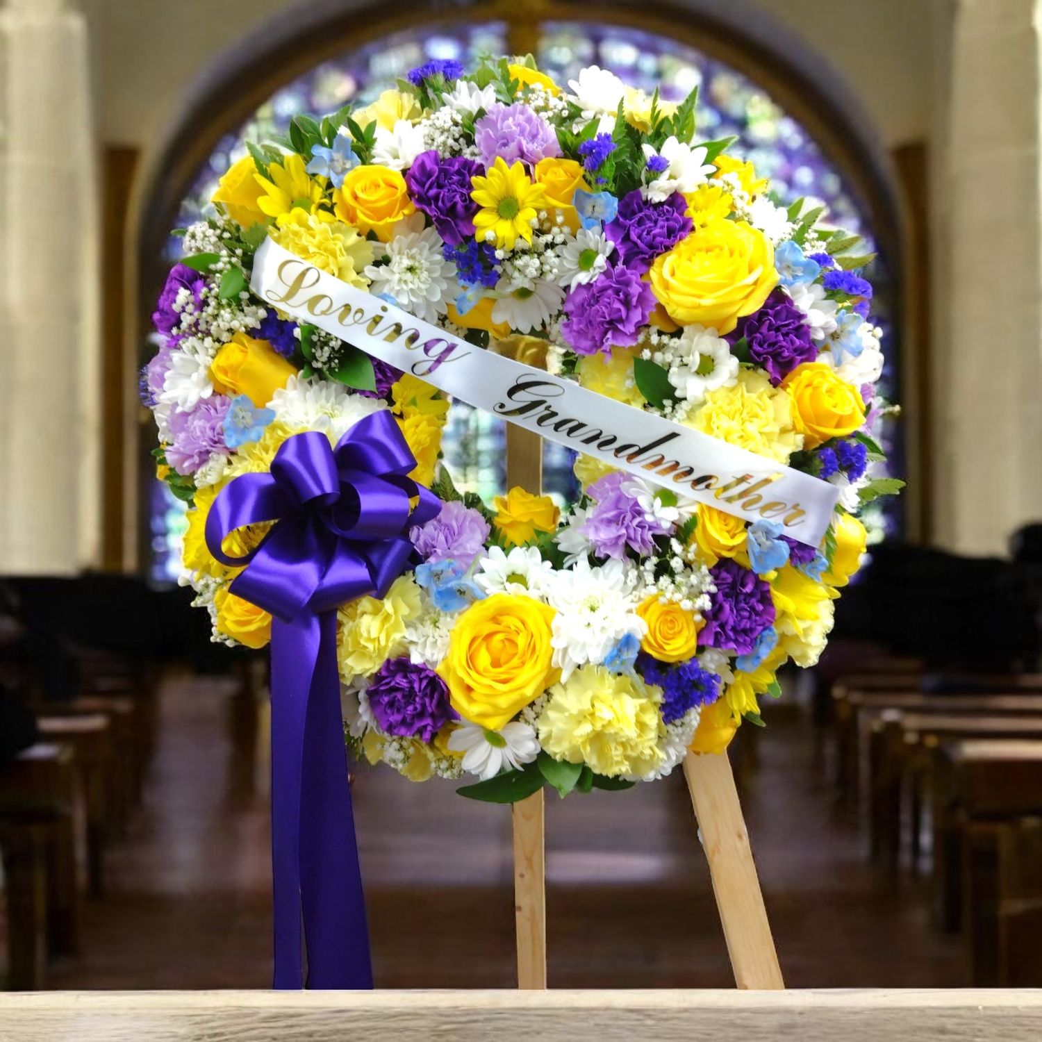 Cherished Memories Circle Wreath