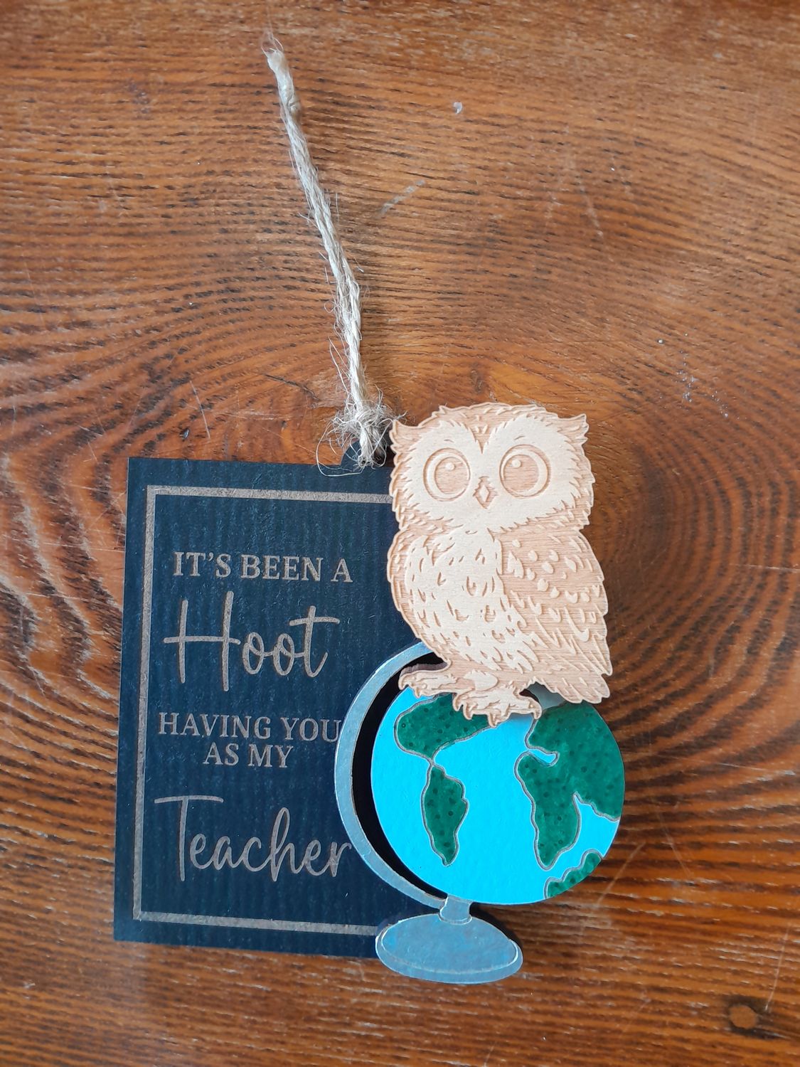 Owl Teacher Ornament