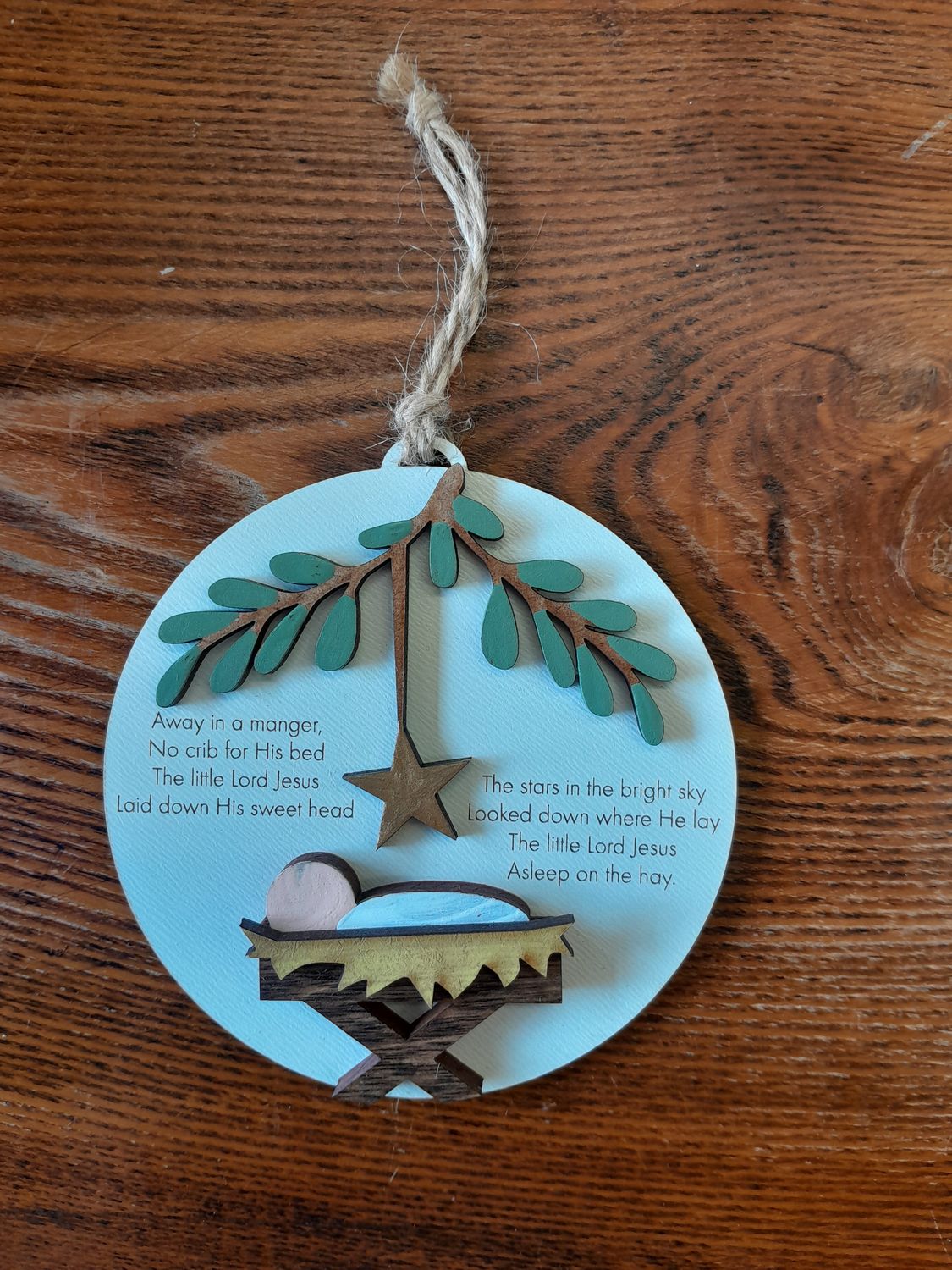 Away in a Manger Ornament