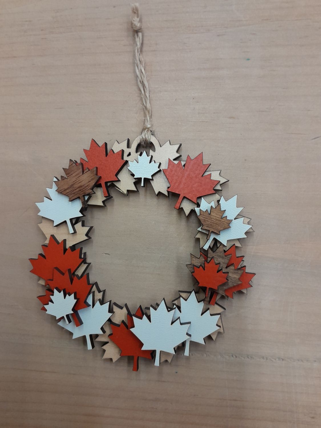 Canadian Wreath Ornament