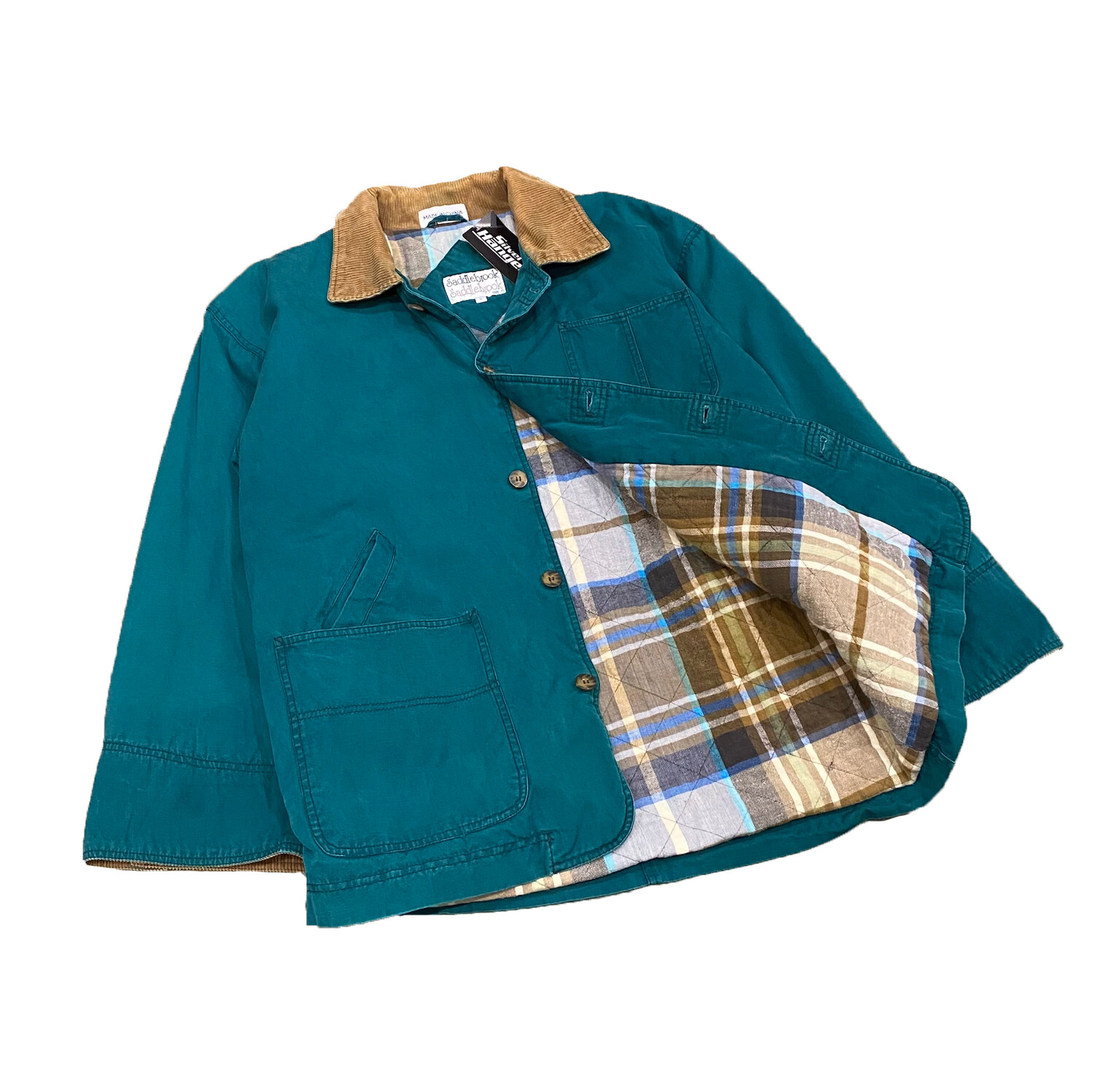 90s Flannel Lined Chore Coat