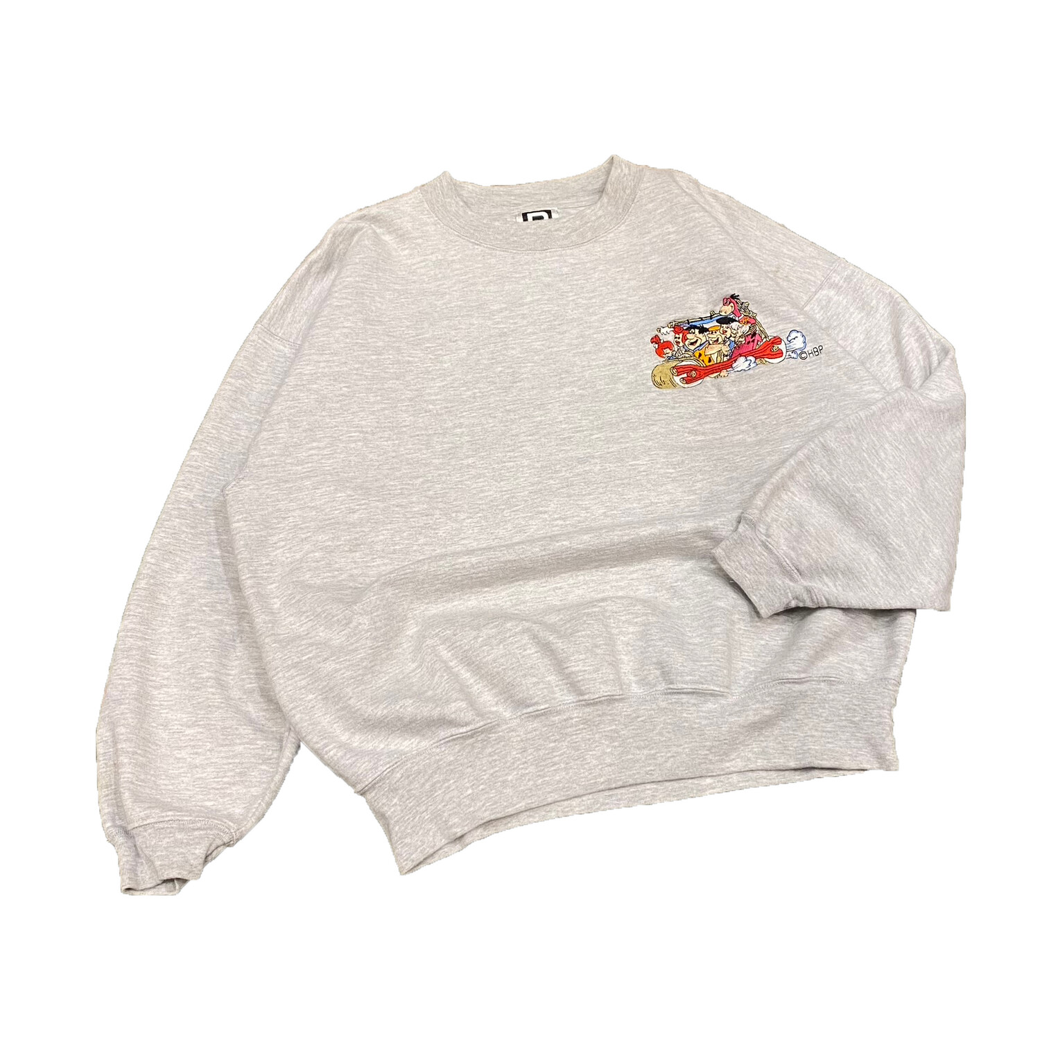 90s Flinstones Embroidered Crewneck