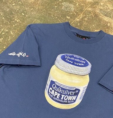 Early 00's Quiksilver Mayo "Pure Adrenaline" Spoof T-shirt