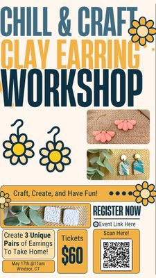 Jewelry making workshops (polymer clay earrings)