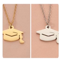 Grad Cap Necklace