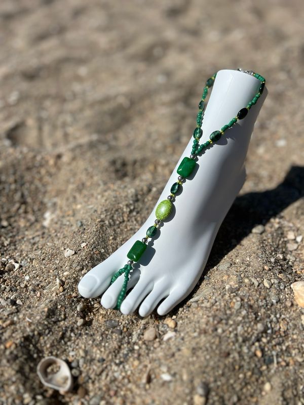 Beaded Sandals (Footless)