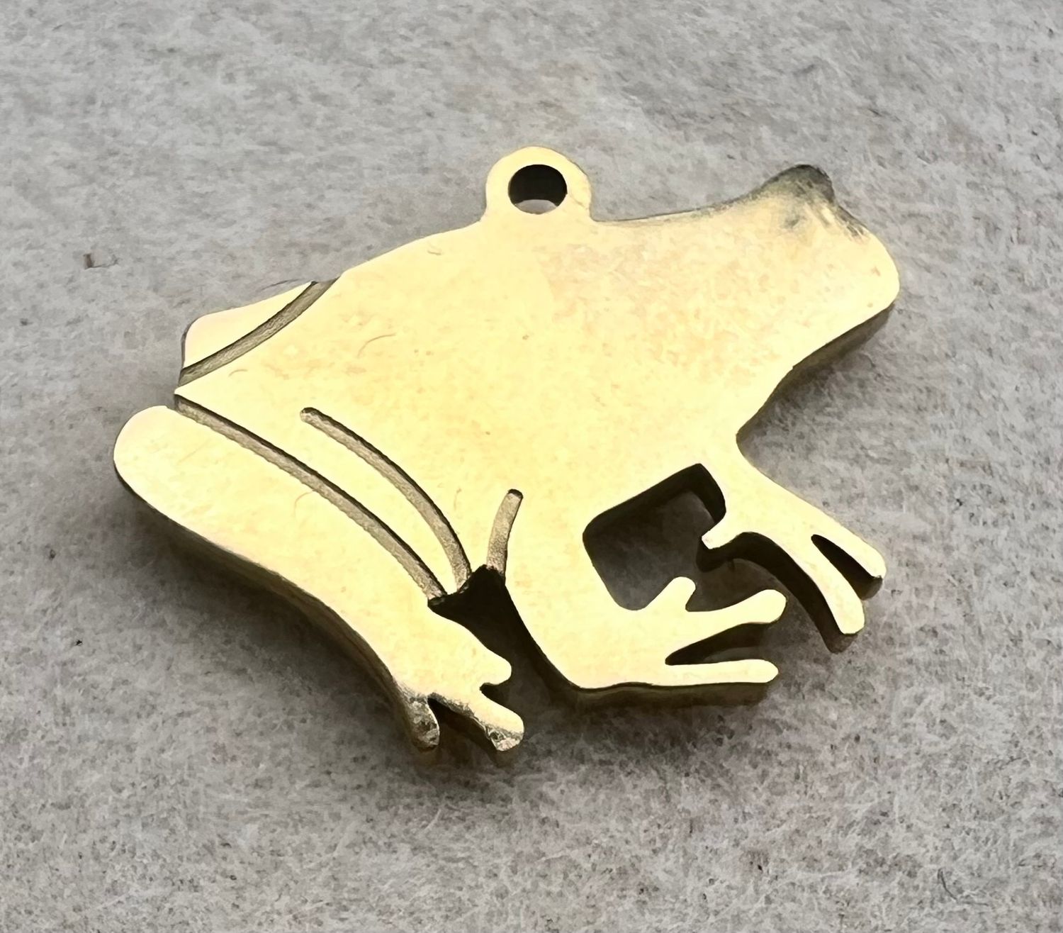 PR Small Frog (Coqui) Charm