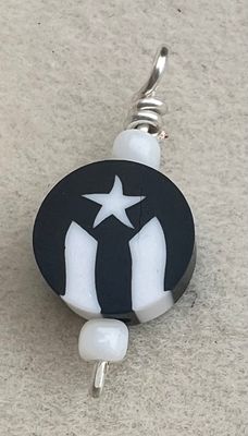 PR Flag Clay Charm​