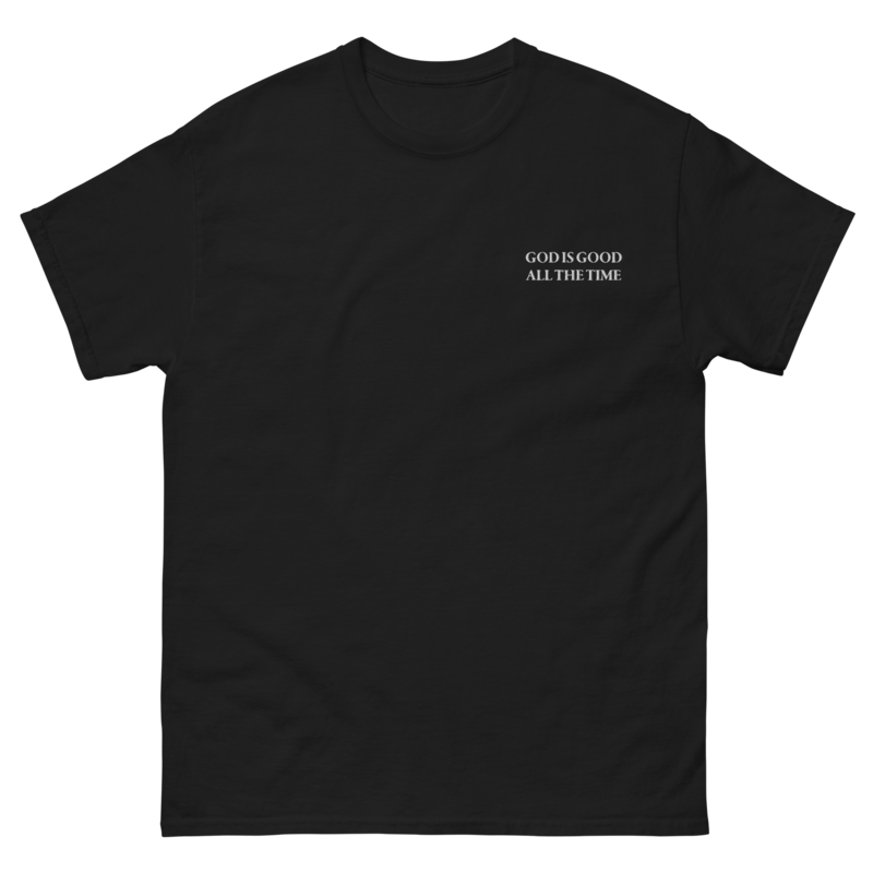 REDEEMED RUNWAY 
&quot;God Is Good All The Time&quot; T-Shirt