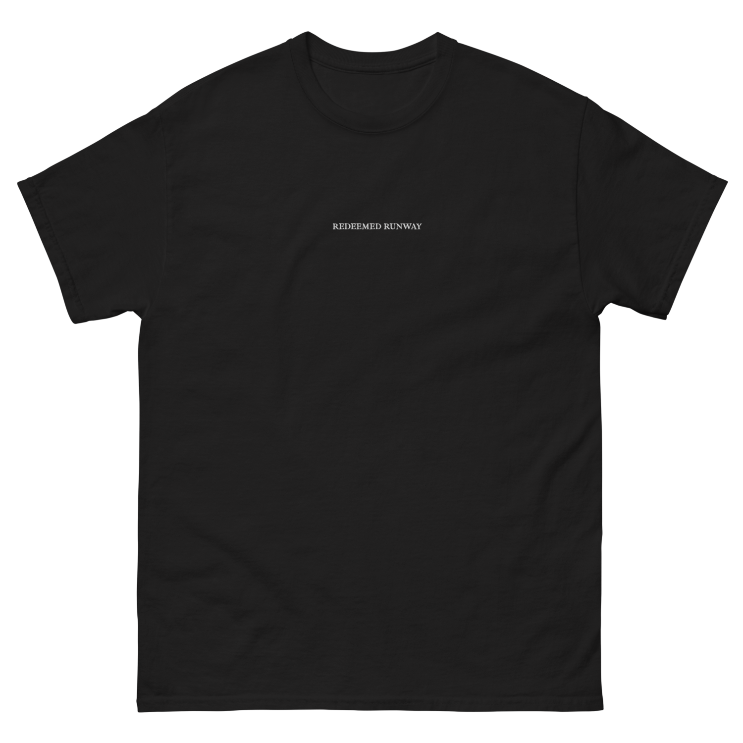 REDEEMED RUNWAY 
Logo T-Shirt