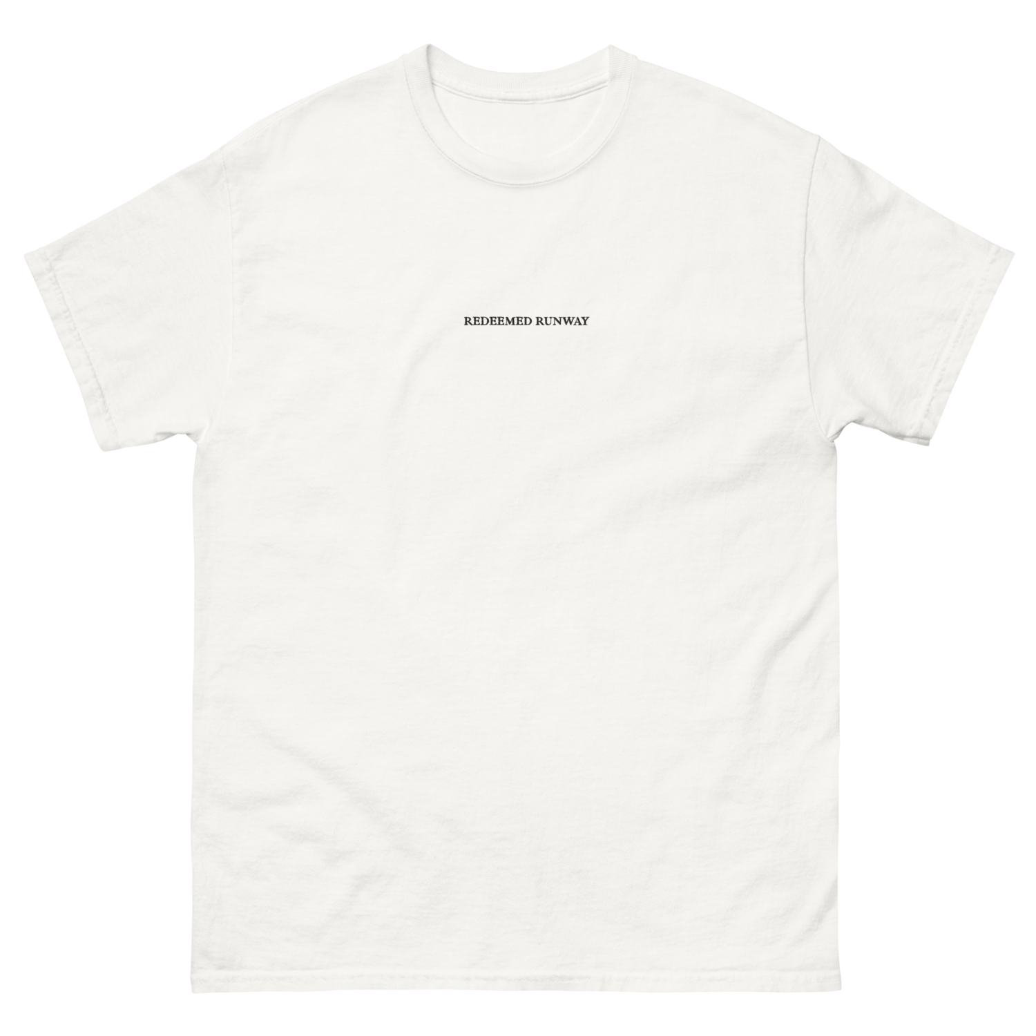 REDEEMED RUNWAY
Logo T-Shirt