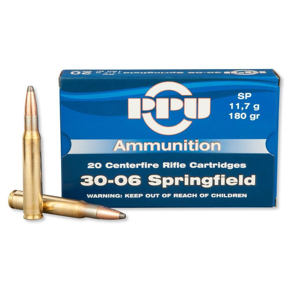 Prvi Partizan (PPU) Rifle Line .30-06 Springfield 180 Grain Soft Point