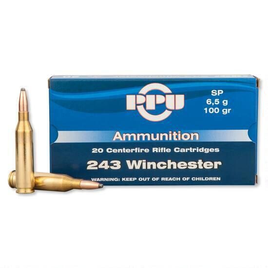 Prvi Partizan (PPU) 243 Win. 100 Grain SP