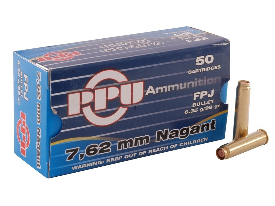 Prvi Partizan (PPU) 7.62mm Nagant 98 Grain FPJ