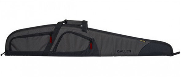 Allen 52" Trappers Peak Shotgun Case 600D Shell 1" Padding Nylon Gray/Black