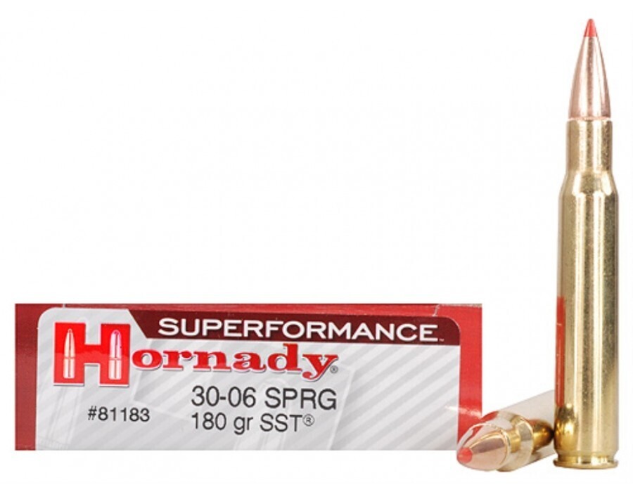 Hornady Superformance 30-06 Springfield 180 Grain SST (20 Rounds)
