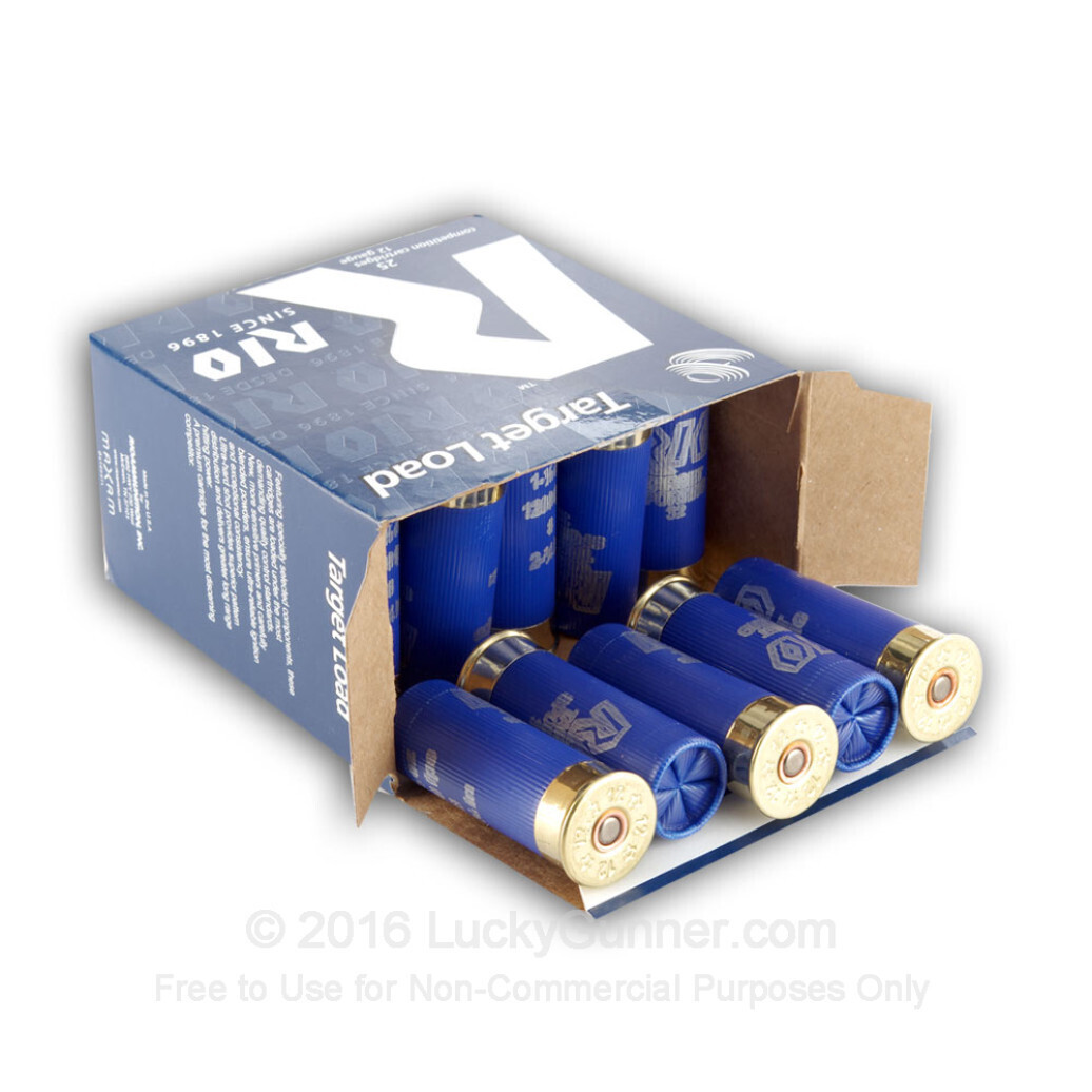 Rio Flat of Target Loads 12 Gauge Shot #8 (250 Rounds)