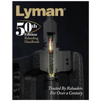 Lyman 50th Edition Hardcover Reloading Manual