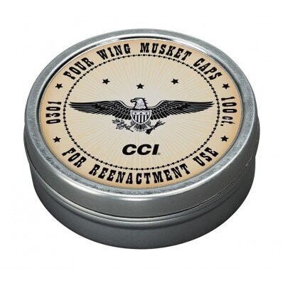 CCI Four Wing Musket Caps (100 Count)