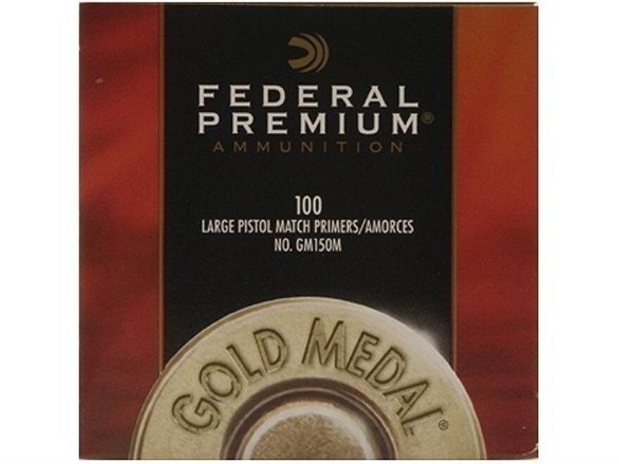 Federal Premium Gold Medal Match Large Pistol Primers