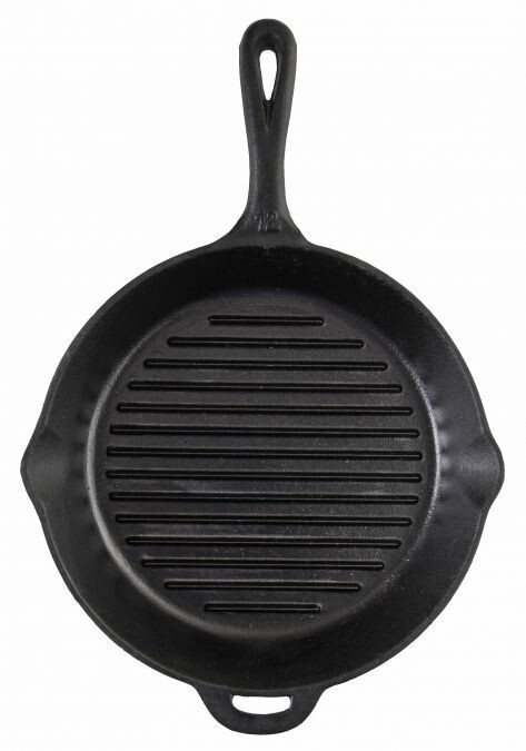 Camp Chef 12&quot; Cast Iron Skillet w/ Ribs