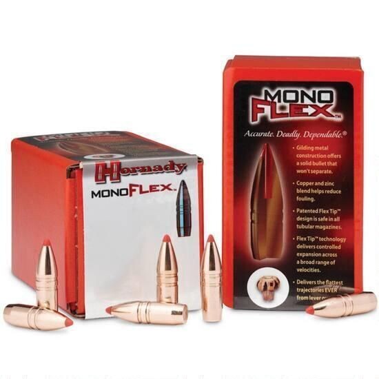Hornady MonoFlex .45 Cal. .458&quot; Diameter 250 Grain (50 Count)